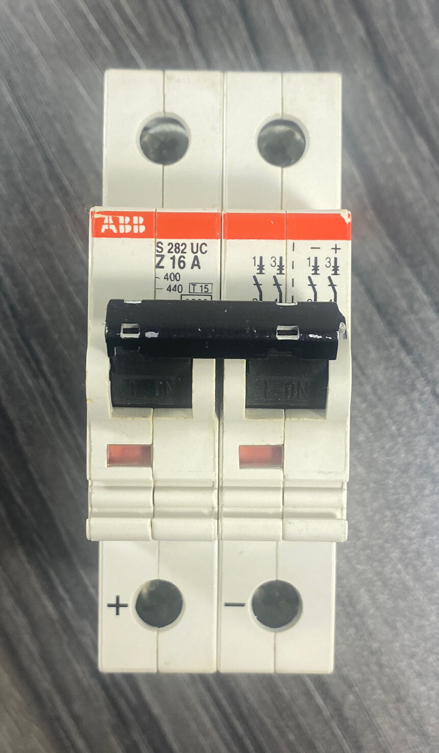 ABB S282UC-Z16 S 282 UC Z 16 Miniature Circuit Breaker 2-Pole Z-Curve – USA