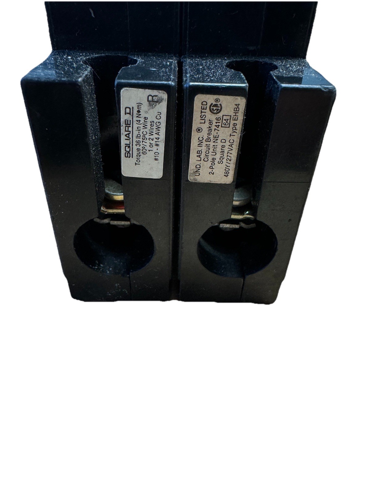 Square D EHB24020 20 Amp 277/480V 2 Pole Circuit Breaker