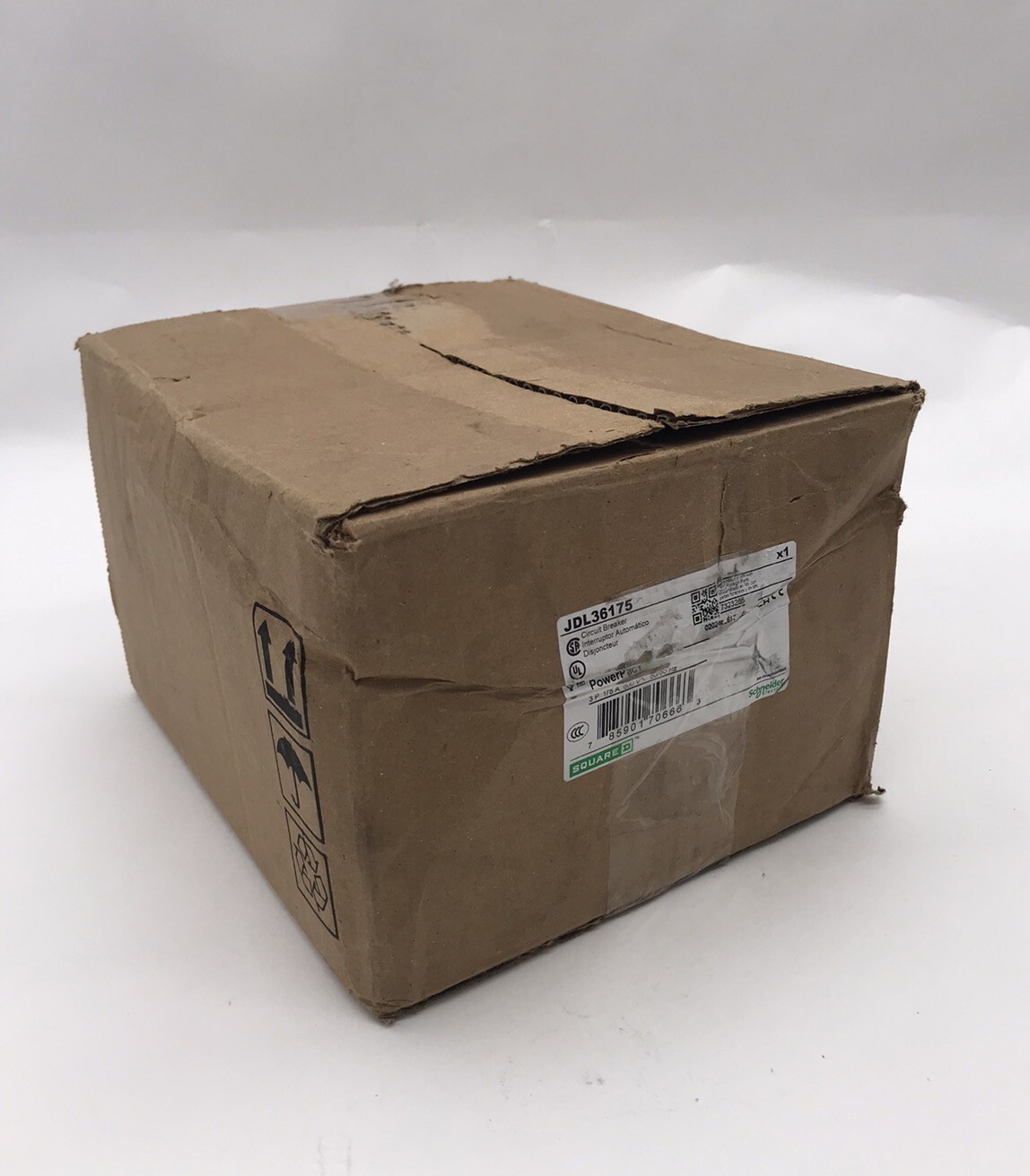 HOUSTON STOCK NEW SQUARE D JDL36175 POWERPACT 175 A 600 V FREE 2 DAY AIR BUY NOW