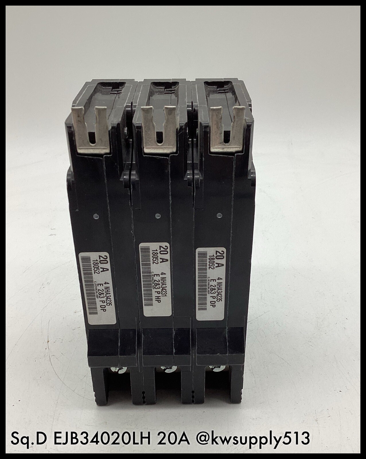 EJB34020LH~Square D EJB34020LH 480Y/277 VAC 20A CB ~ Bottom Lugs/90 Day Warranty