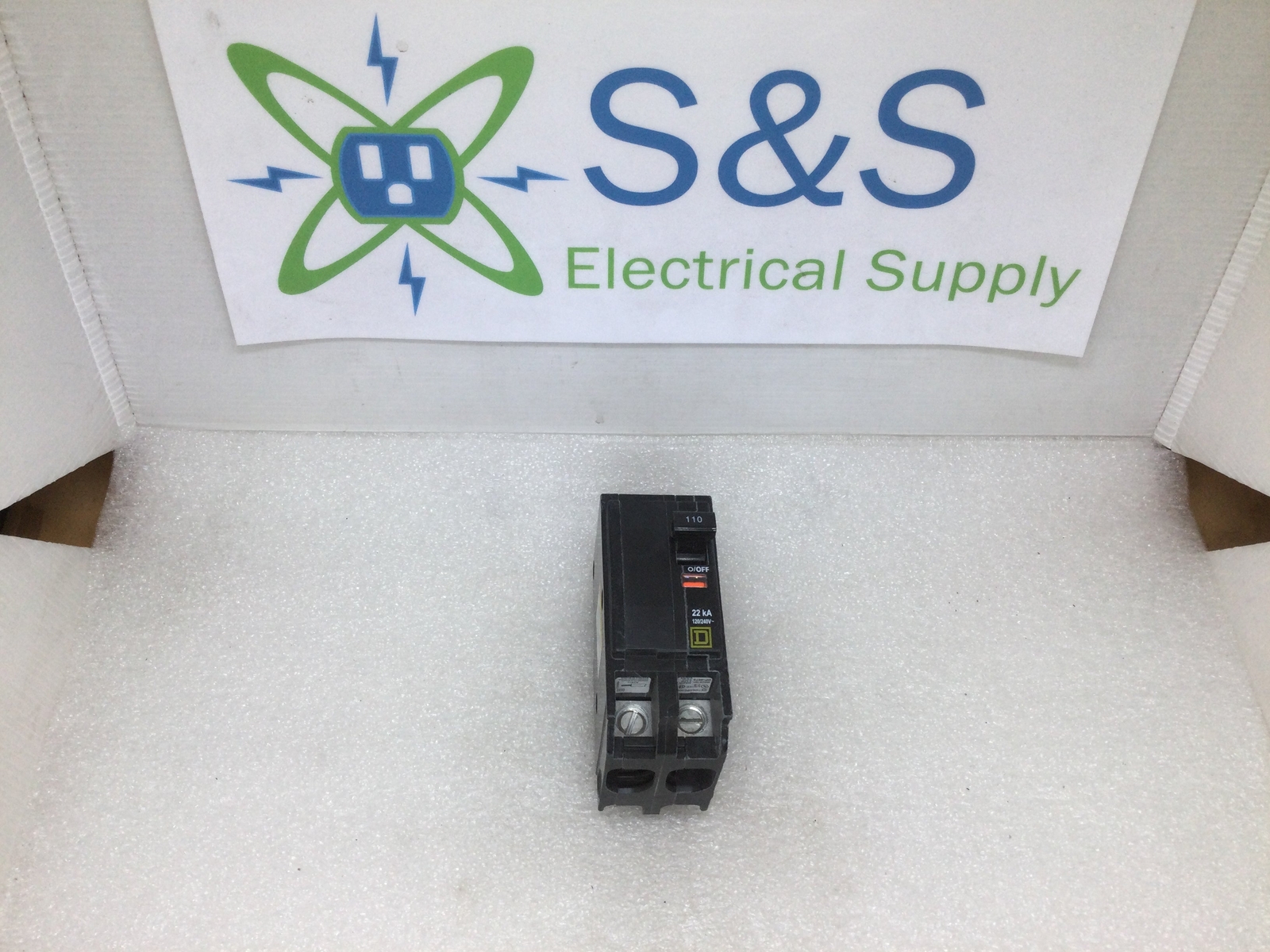 Square D QO QO2110VH 2 Pole 110 Amp 120/240v Circuit Breaker