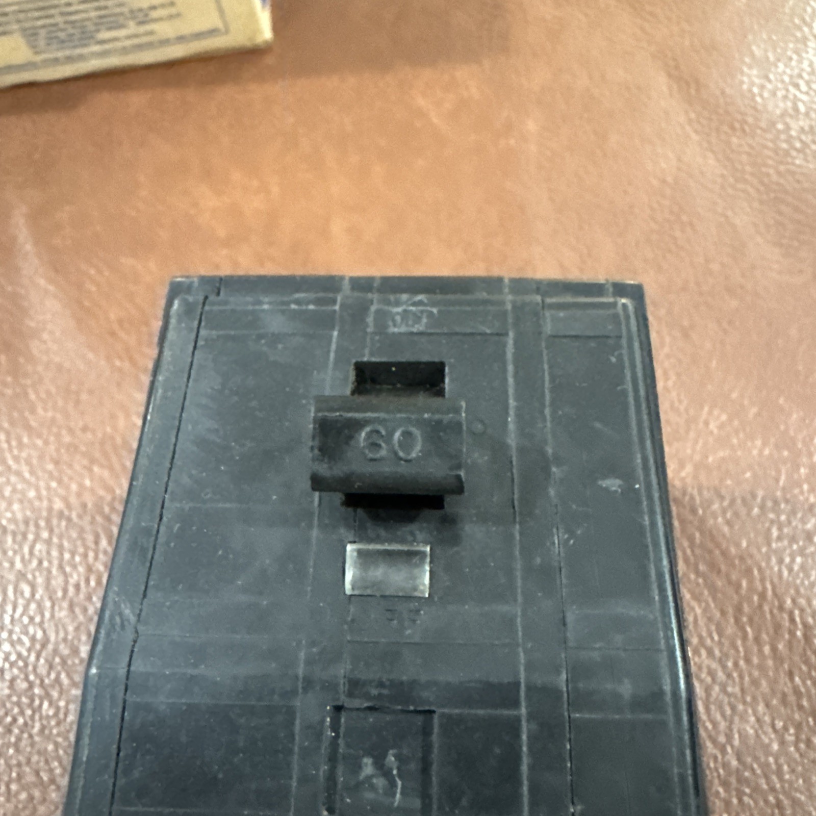 SQUARE D QOB360VH 3P 60A 240V 22K bolt on circuit breaker 3 Pole 60 Amps