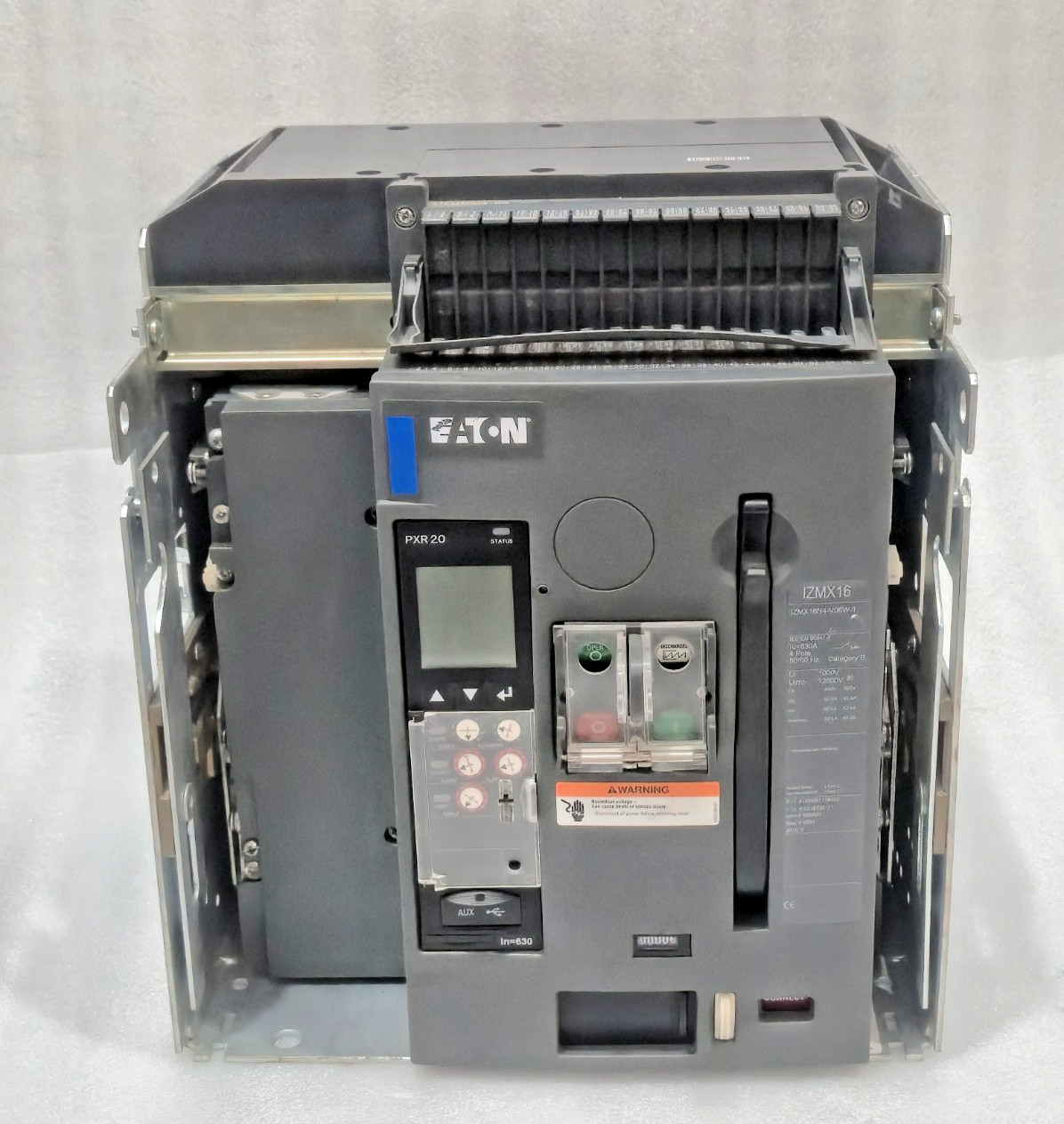 EATON IZMX16 Air Circuit Breaker IZMX16N4-V06W-1 4POLE 630A FREE FAST SHIPPING