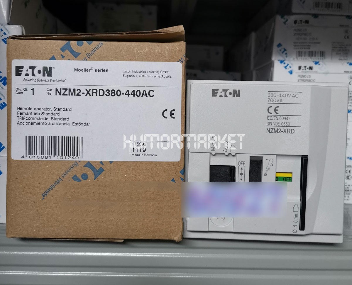 1x New EATON MOELLER Circuit Breaker NZM2-XRD380-440AC