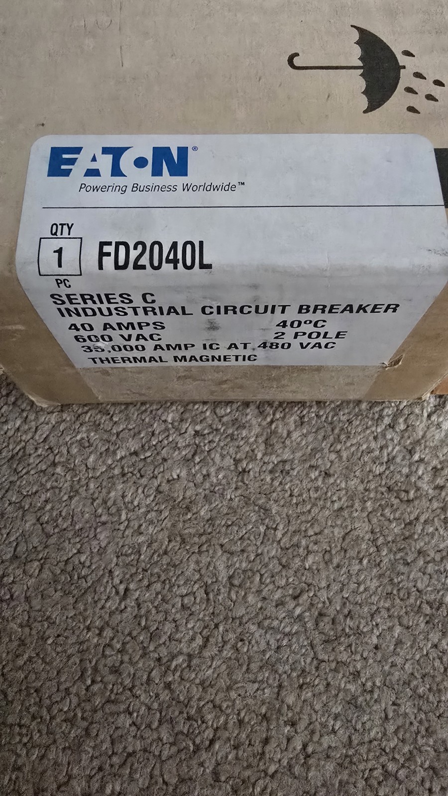 EATON CORPORATION FD2040L / FD2040L (NEW IN BOX)