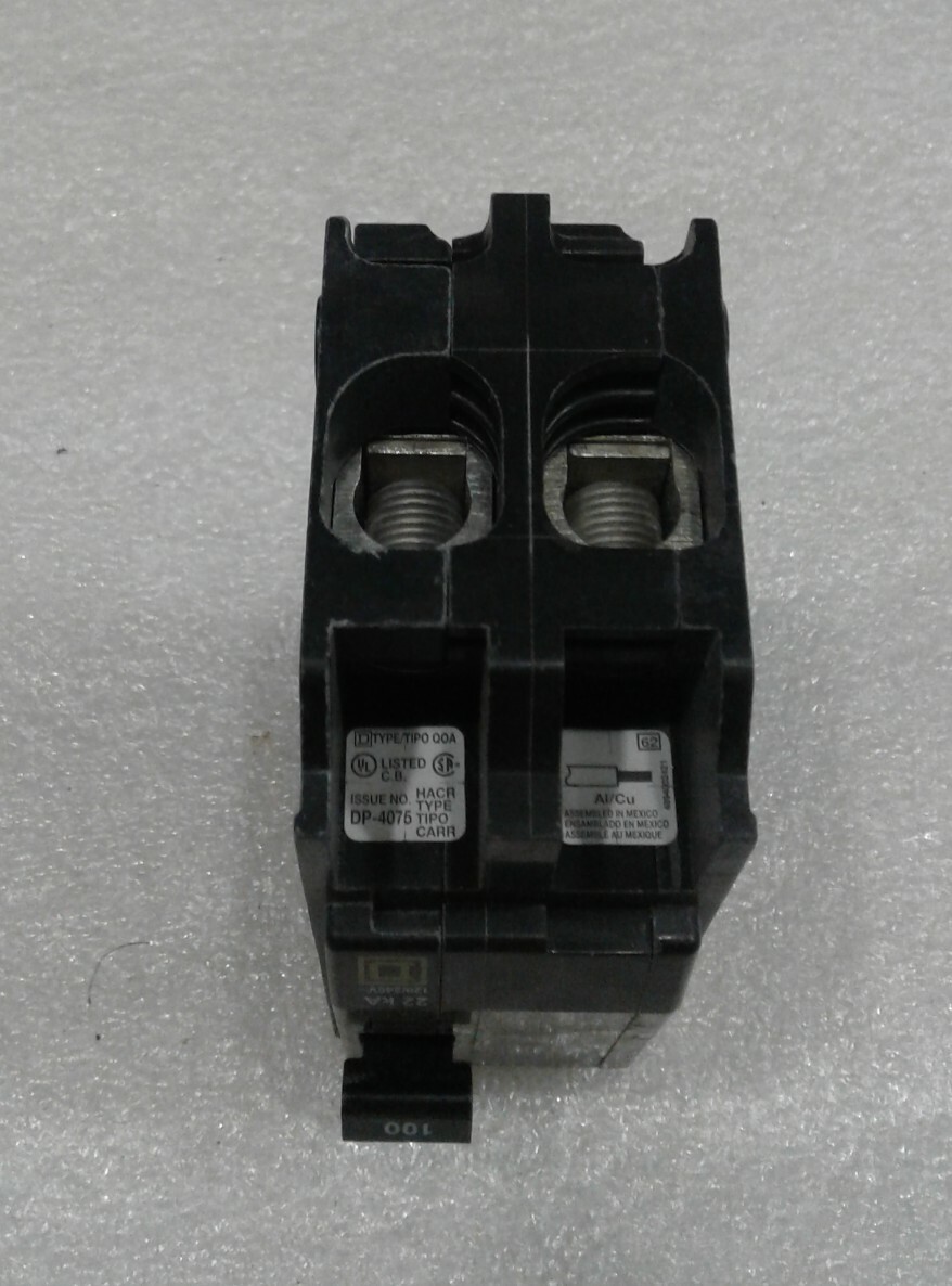 QO2100VH Square D 2p 100a 240V Circuit Breaker NEW!!