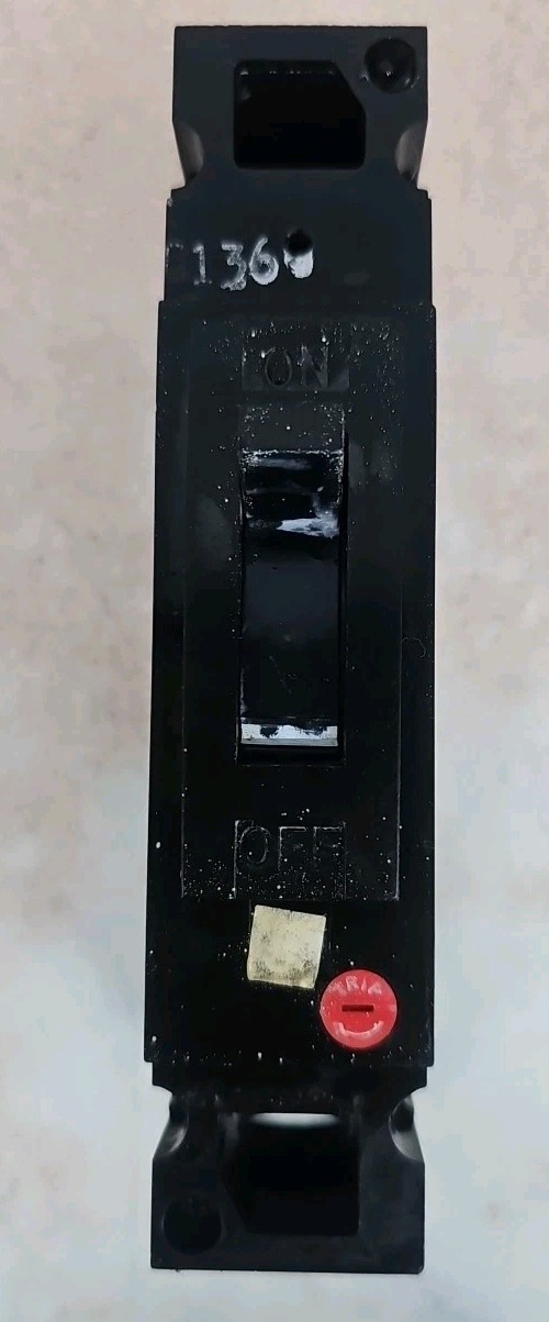 GE TED113020 Circuit Breaker, 20A, 1P, 277V