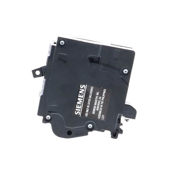 Siemens 15 Amp 1-Pole GFCI Plug-On Neutral Circuit Breaker (QF115ANP) Type QPF2N