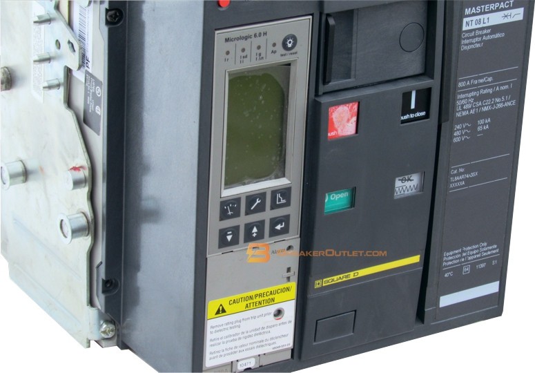 NT08L1 Master Pact Square D Circuit Breaker