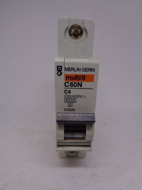 Merlin Gerin Multi9 C60N C4 1-Pole Circuit Breaker, 230/400V