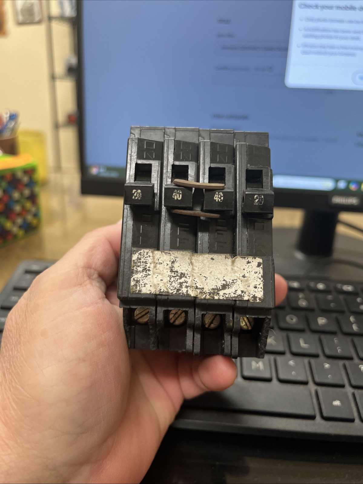 Siemens Q22040CT Quad Circuit Breaker B 3044