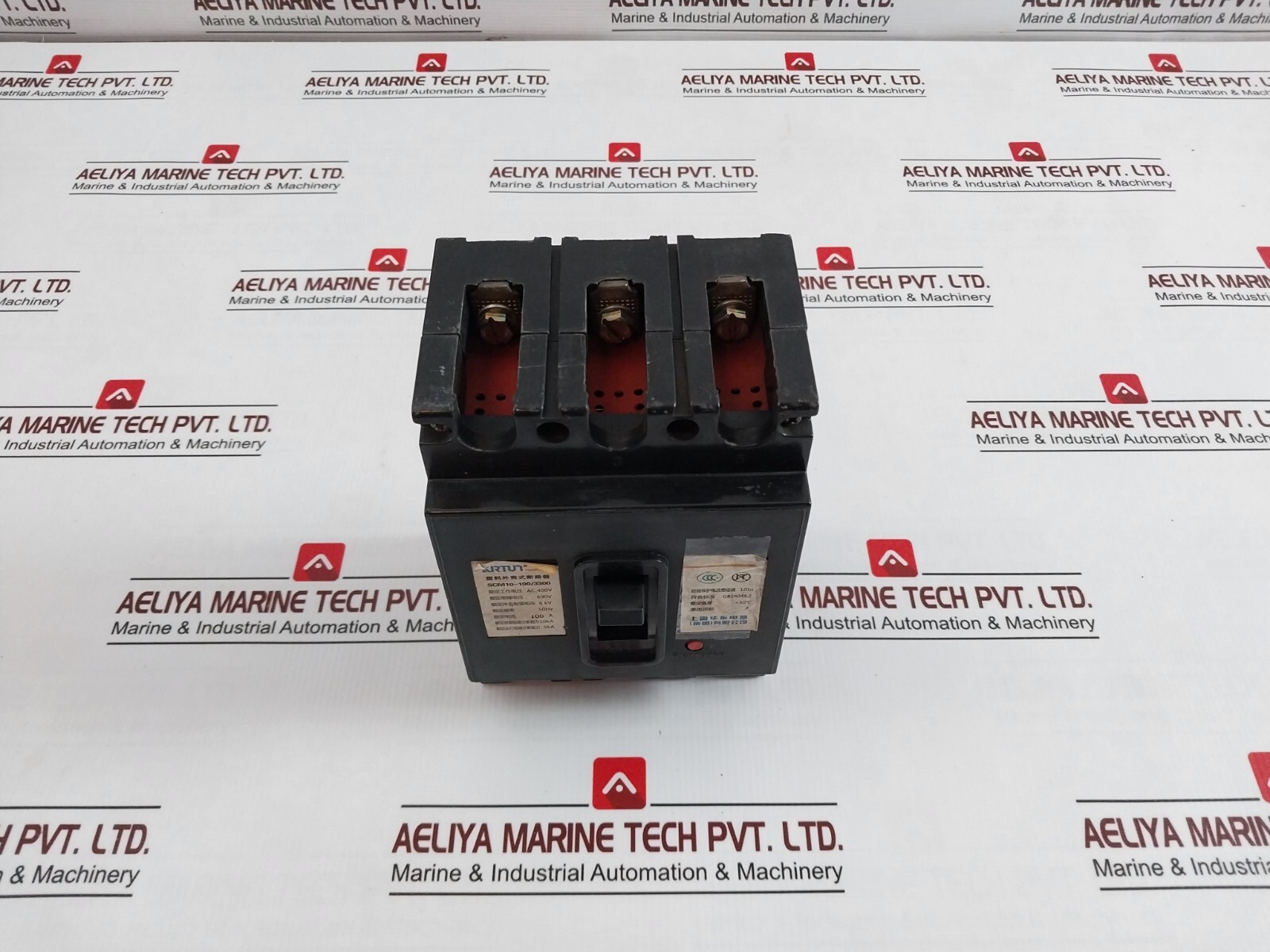 KRTUN SCM10-100/3300 Plastic Case Circuit Breaker AC 400V 50HZ 100 A
