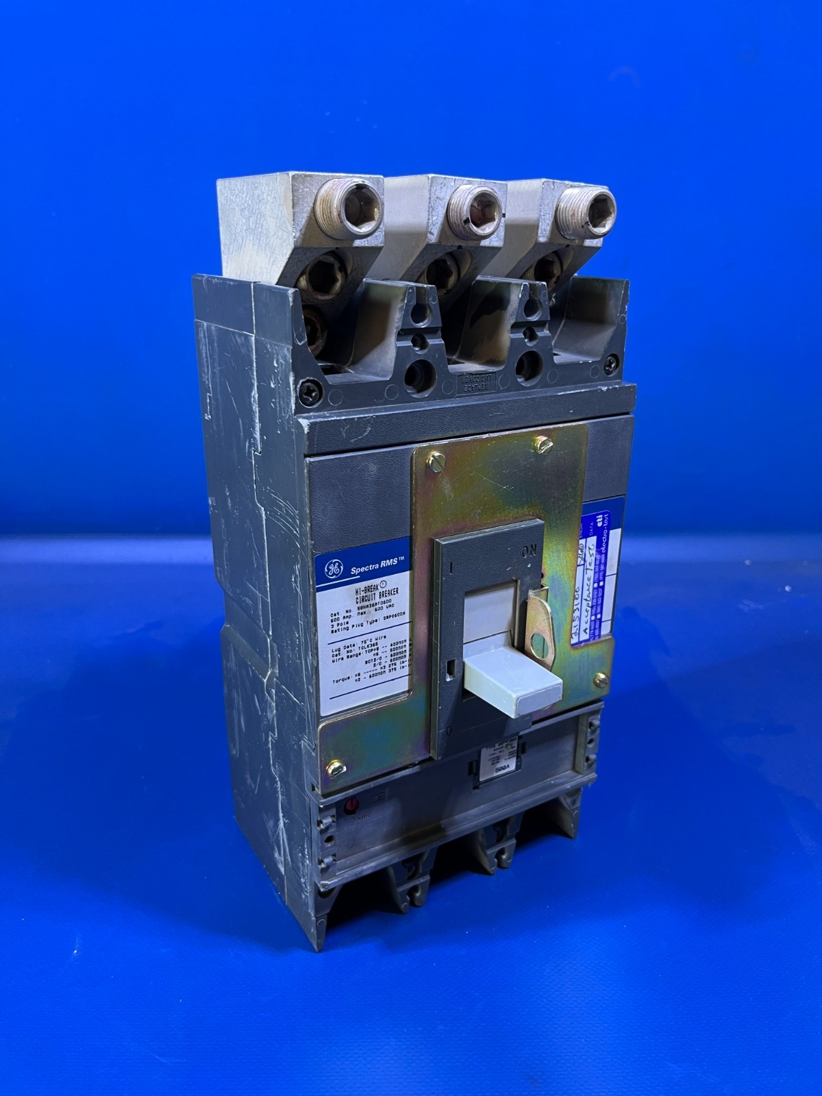 GE SGHA36AT0600 600A 600V 3P HI-BREAK CIRCUIT BREAKER