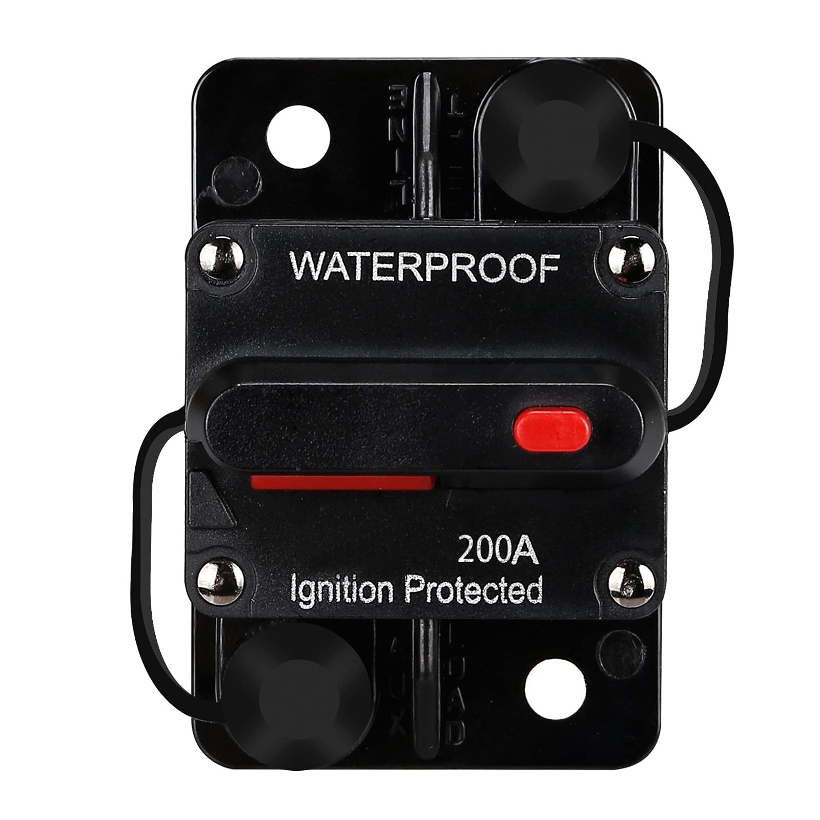 200 AMP Waterproof Circuit Breaker,with Manual Reset,12V-48V DC,30A-300A,for …