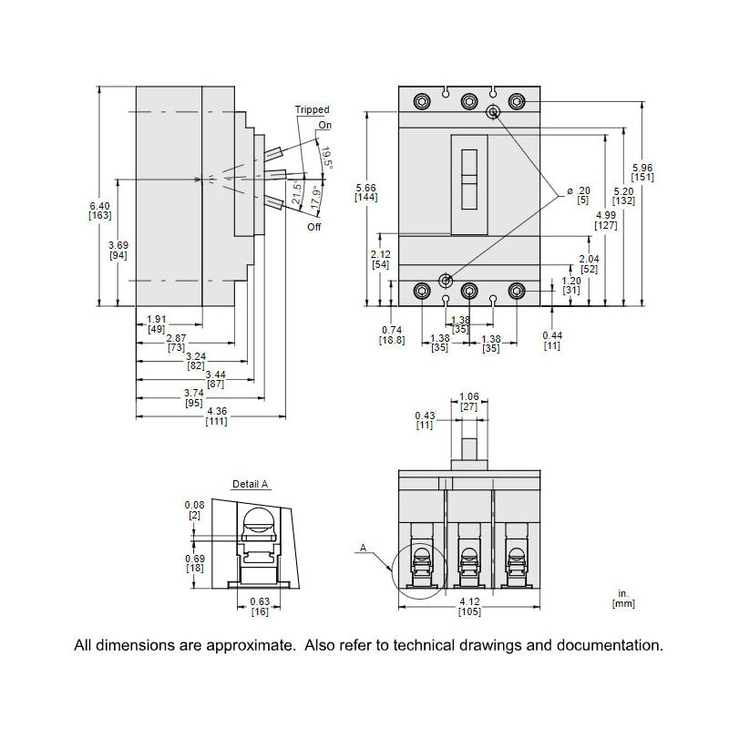HDL36030 – Square D – Molded Case Circuit Breaker