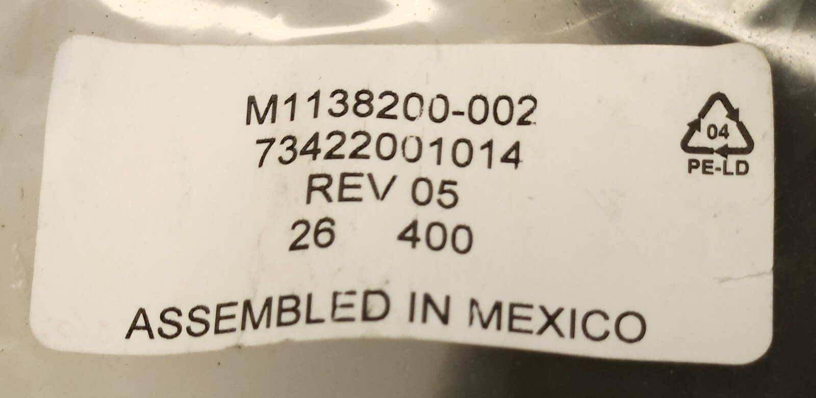 HARTING HAN-ECO M1138200 002 POWER Connecting Cable With 30 AMP Breaker Assembly