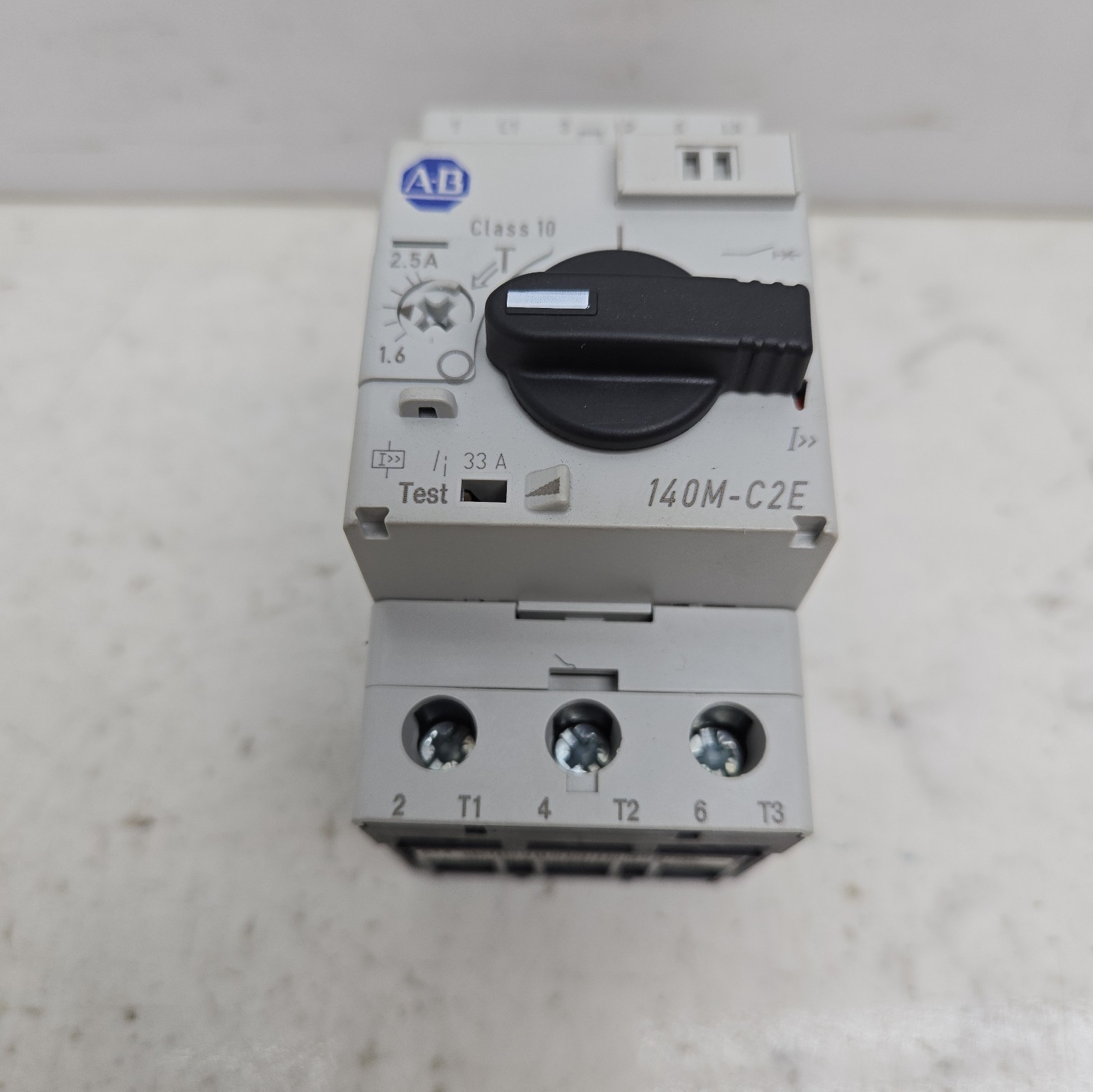 Allen Bradley 140M-C2E-B25 Motor Protection Circuit Breaker 32A 1.6-2.5A Ser D