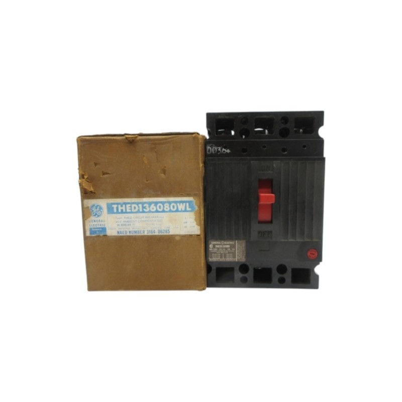 GENERAL ELECTRIC THED136080WL 600VAC 80A NSMP