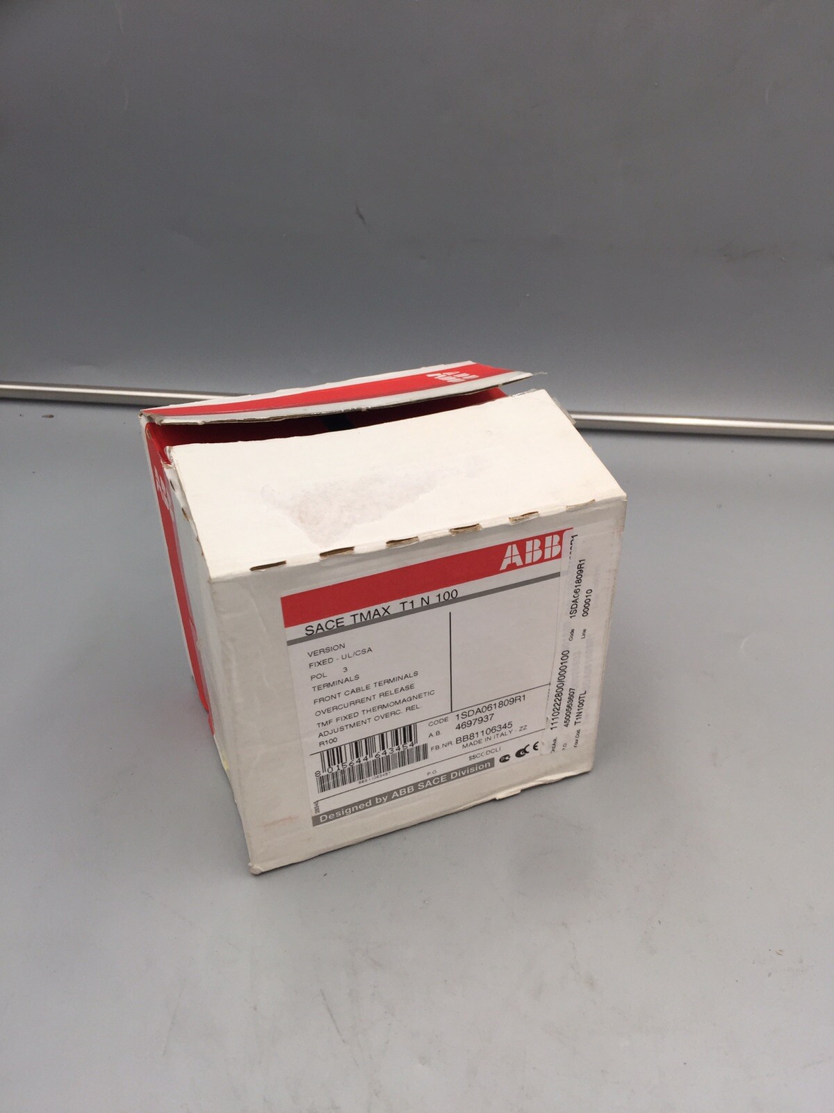 HOUSTON STOCK NEW ABB T1N100TL SACE TMAX T1N 100A 600V FREE 2 DAY AIR BUY NOW