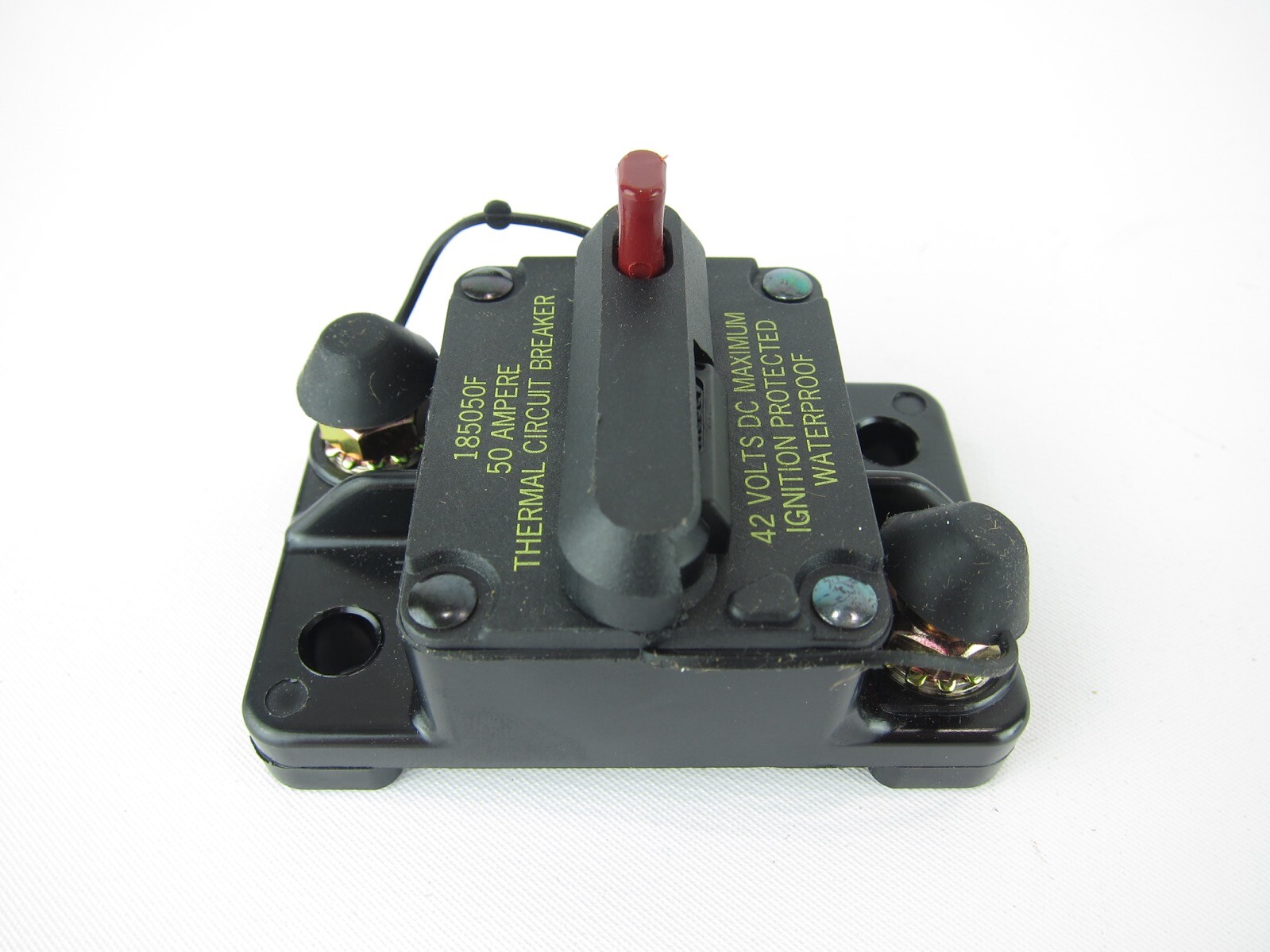 NEW Cooper Bussmann 185050F Thermal Circuit Breaker 50A 42V DC REPL CB185-50
