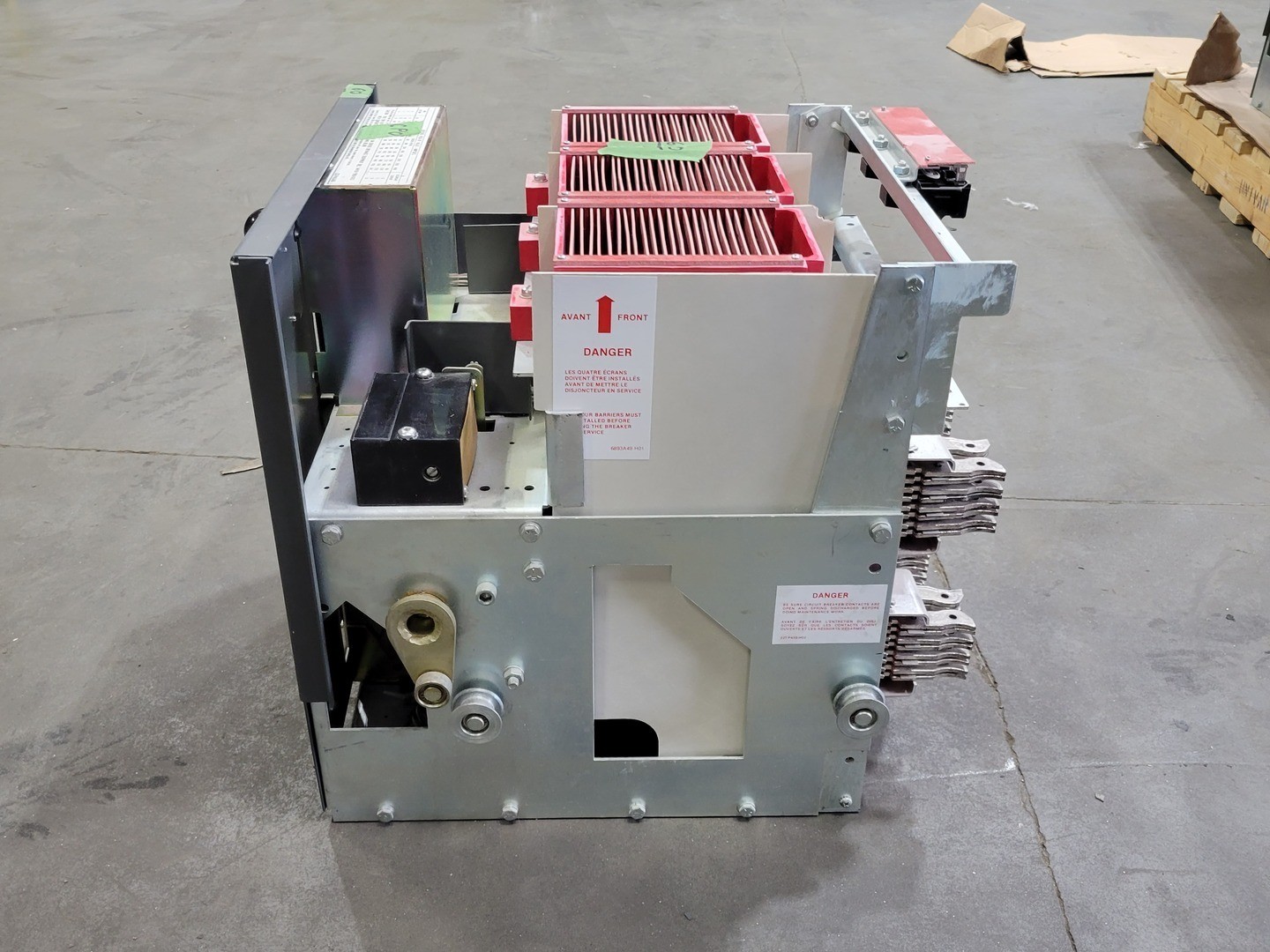 Westinghouse DS416C 1600 Amp 3 Pole Low-Voltage Power Circuit Breaker