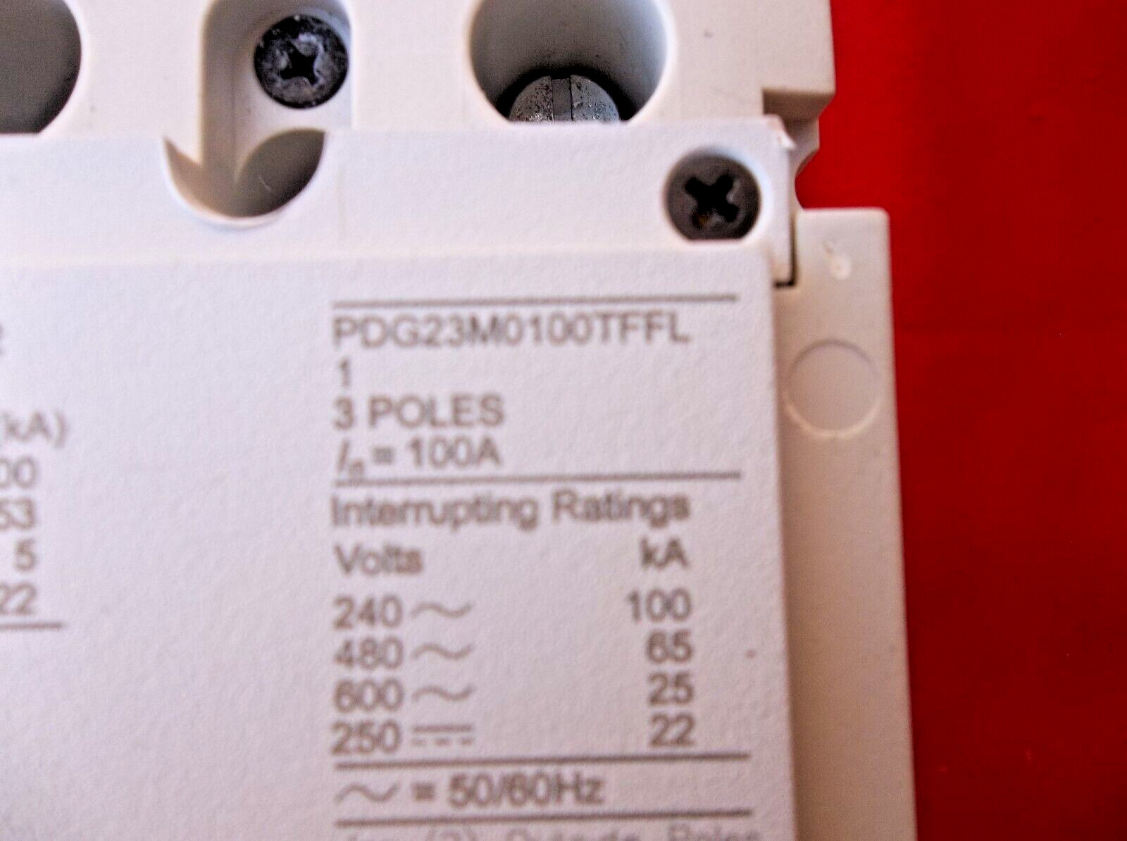 EATON PDG23M0100TFFL ciruit breaker 1212 B3
