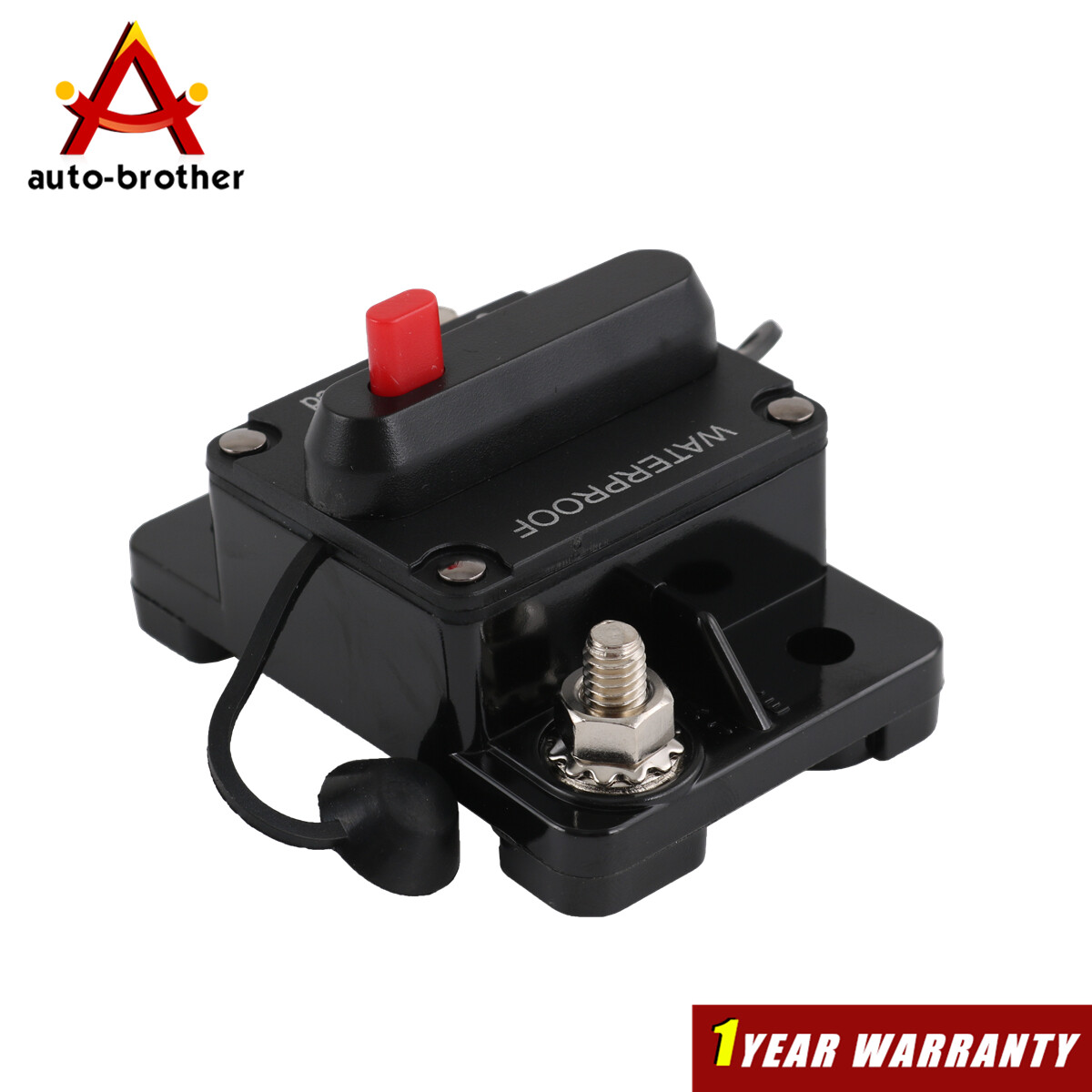 Manual Reset Switch Circuit Breaker Audio Fuse 30A-300A Amp 12V-48V DC Car Boat