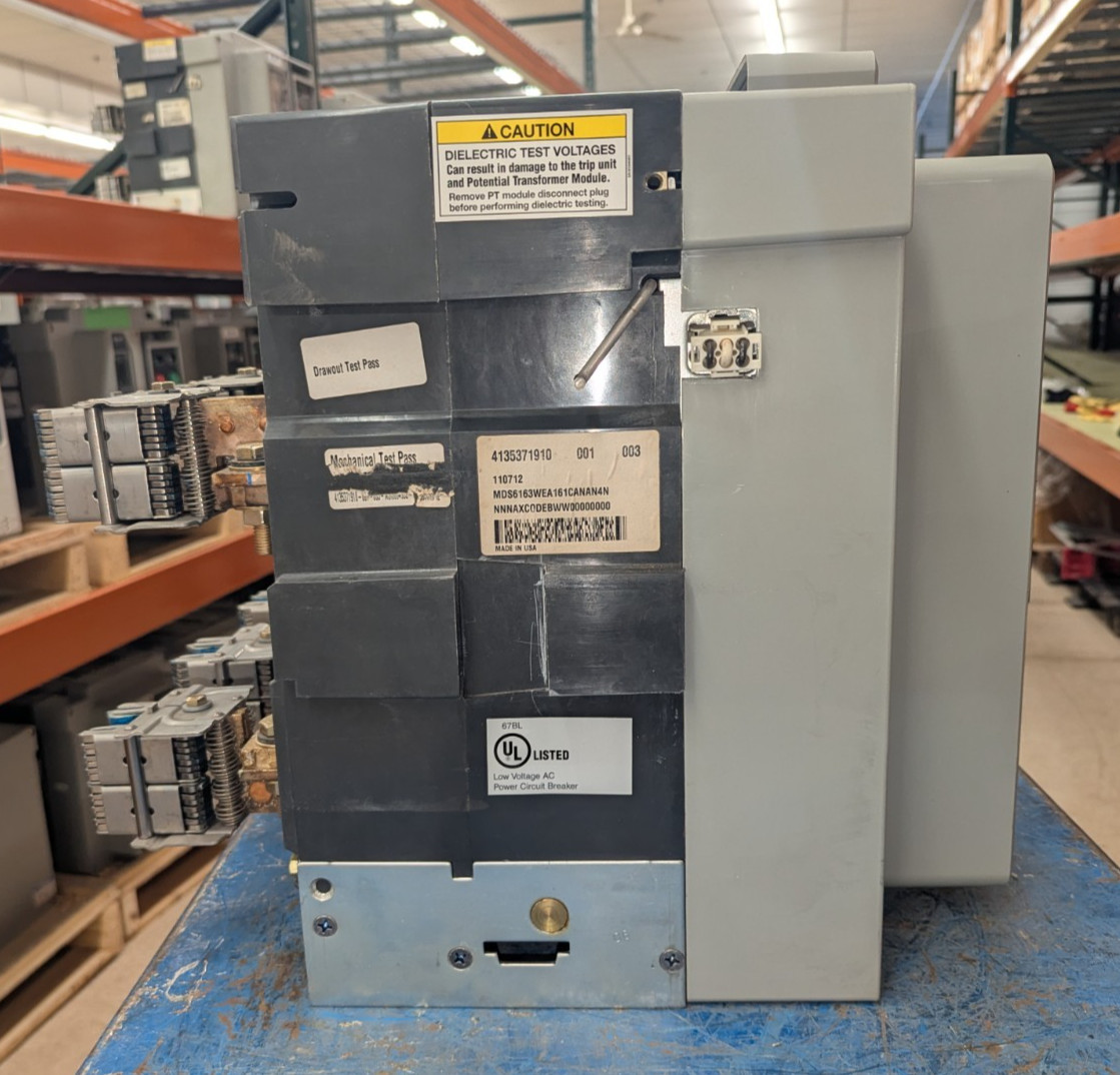 EATON CUTLER-HAMMER MAGNUM DS MDS6163WEA 1600AMP LOW VOLTAGE AC CIRCUIT BREAKER