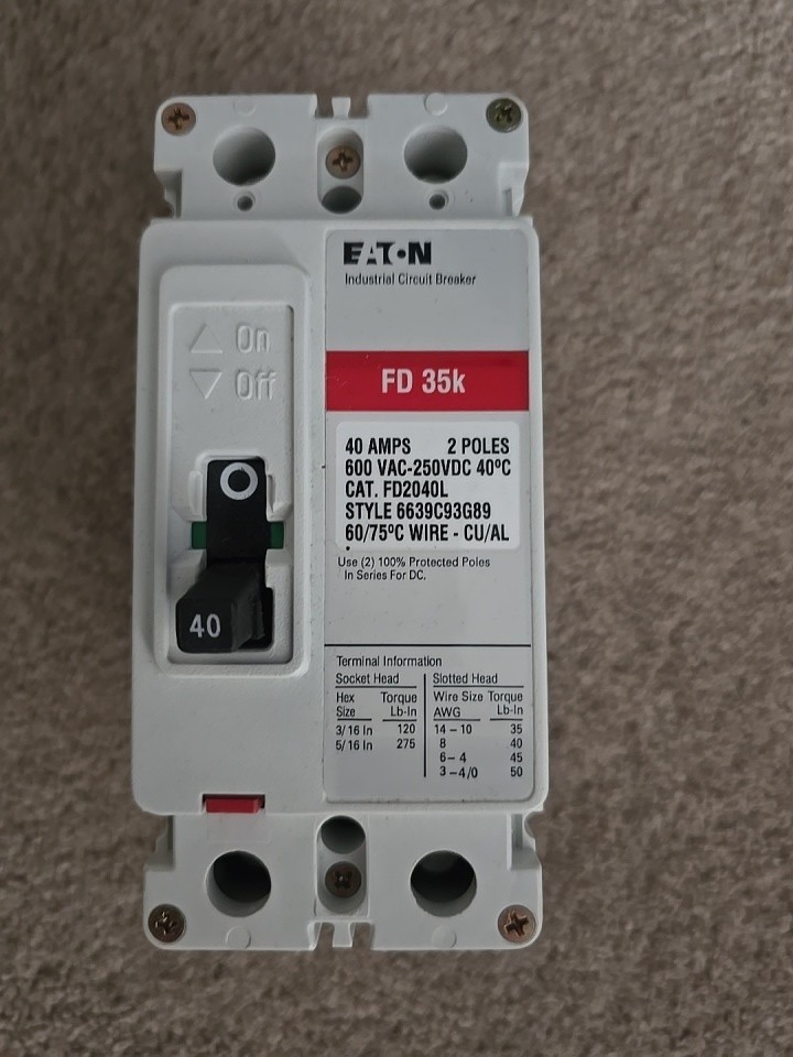 EATON CORPORATION FD2040L / FD2040L (NEW IN BOX)