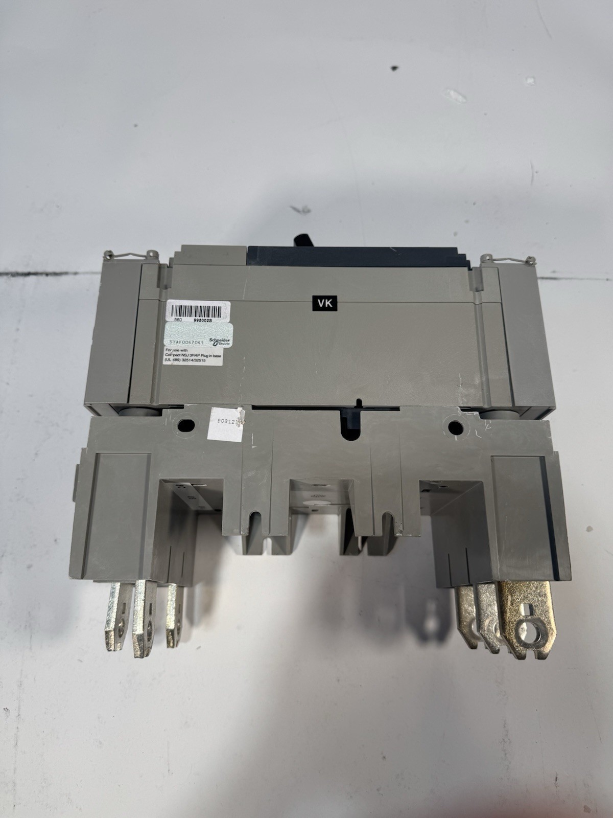 MERLIN GERIN NSJ NSJ600 A NSJ600A 3 POLE 600 AMP 600v MOLDED CASE SWITCH