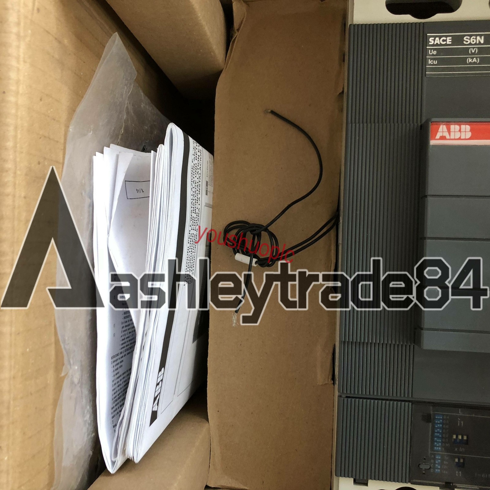 ONE New ABB circuit breaker S6N800 3P 800A
