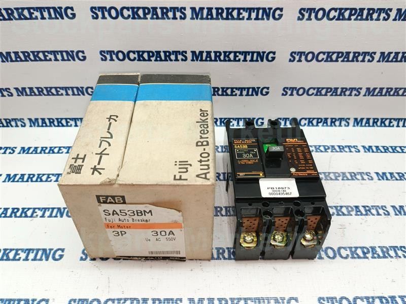 Fuji Electric SA53B Auto Breaker 30A AC220V 30 Days Warranty Fast Shipping