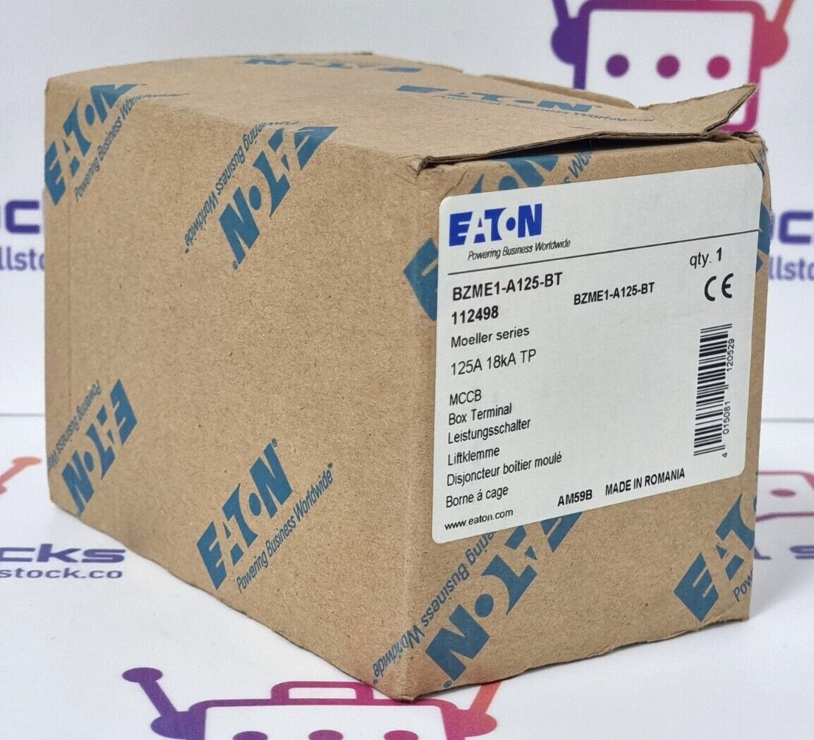 EATON BZME1-A125-BT Circuit Breaker 125A 112498