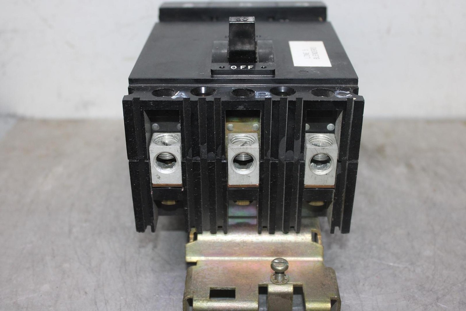 SQUARE D I-LINE CIRCUIT BREAKER FA36050 50 AMP 600 VAC 3-POLE