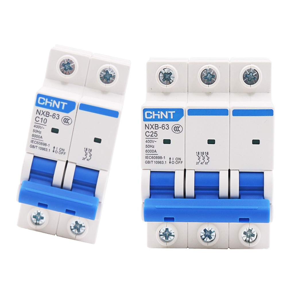 Miniature Circuit Breaker MCB 1/2/3/4 Pole with Light Indicator 1Amp – 125 Amp