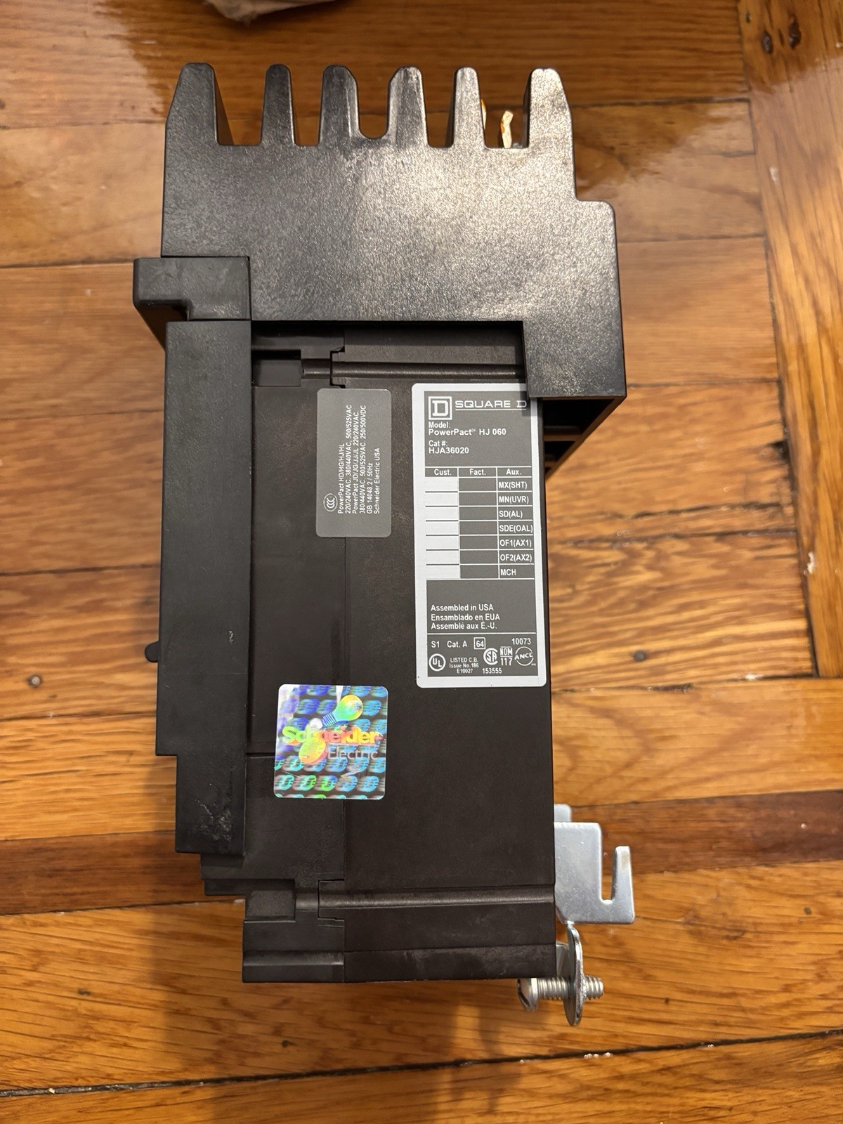 SQUARE D HJA36020 HJA060 600V 3PH I-LINE CIRCUIT BREAKER