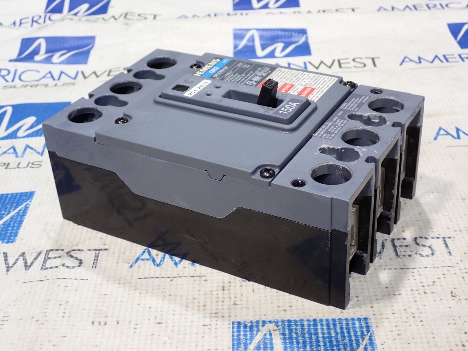 Siemens QR23B150 150 Amp 3 Pole 240V QR2 Circuit Breaker New Take out