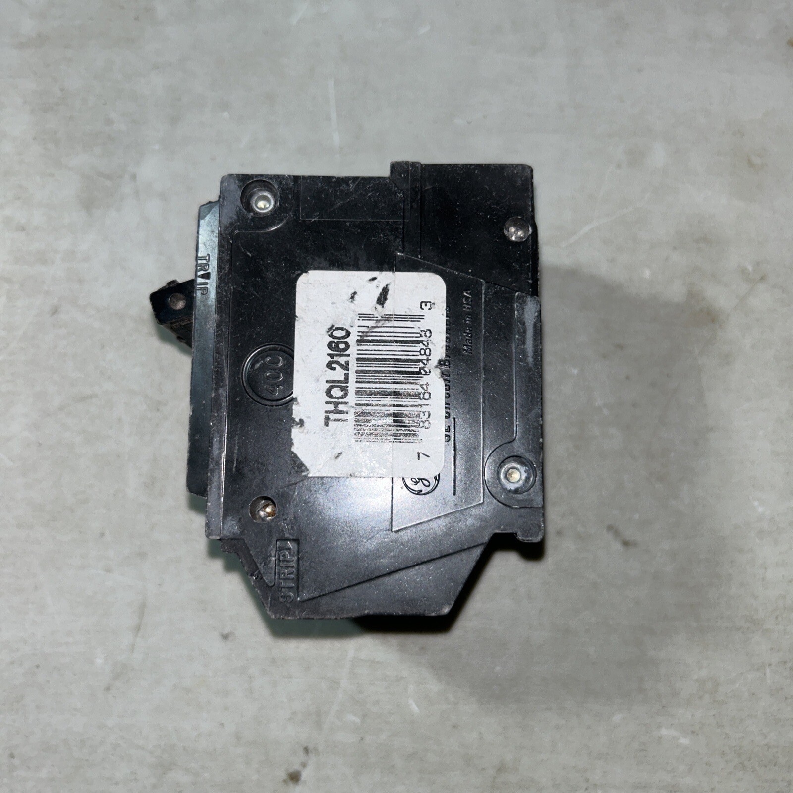 GE THQL2160 2 Pole 60A 120/240VAC Plug Circuit Breaker