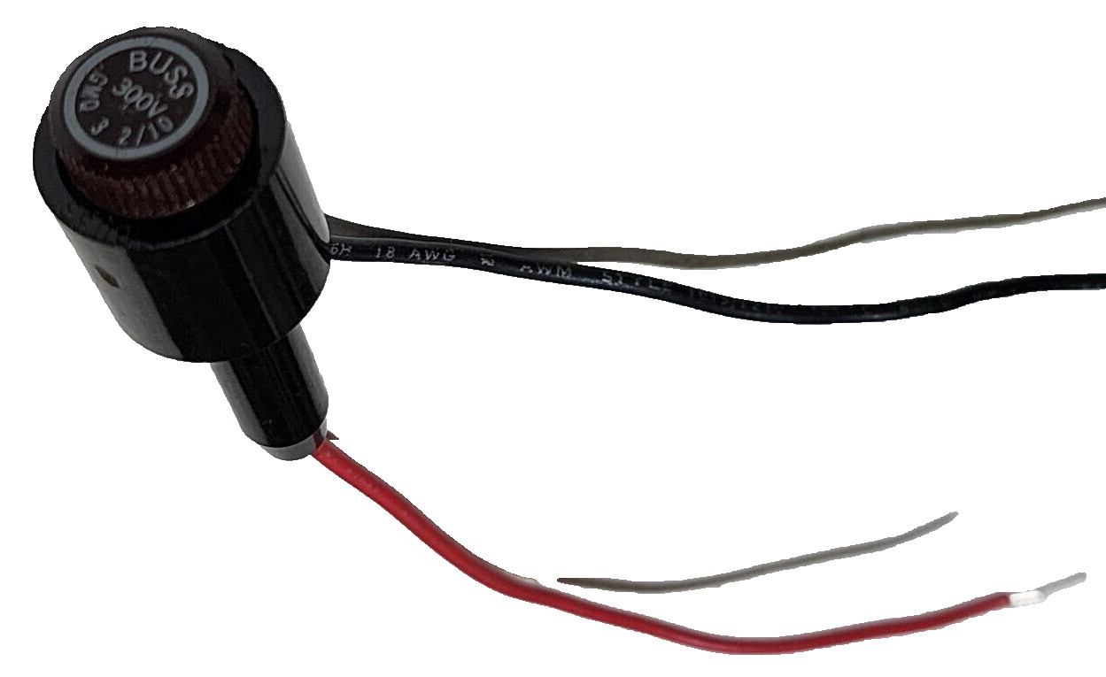 Eaton Bussmann GMQ-3-2/10, 3.20Amp (3.20A) 300Vac Low Voltage Fuseholder