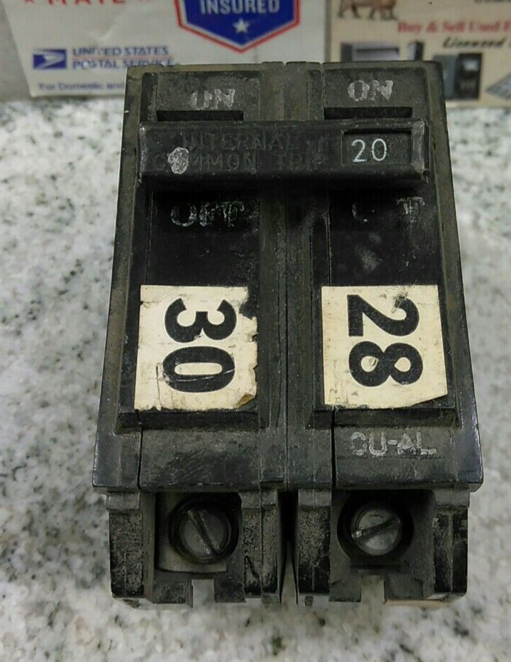 GE /BREAKER/ THQB2120 /20A/2Pole/120-240VA/TYPE BOLT- ON &GROVE & THQB/ USE(L248