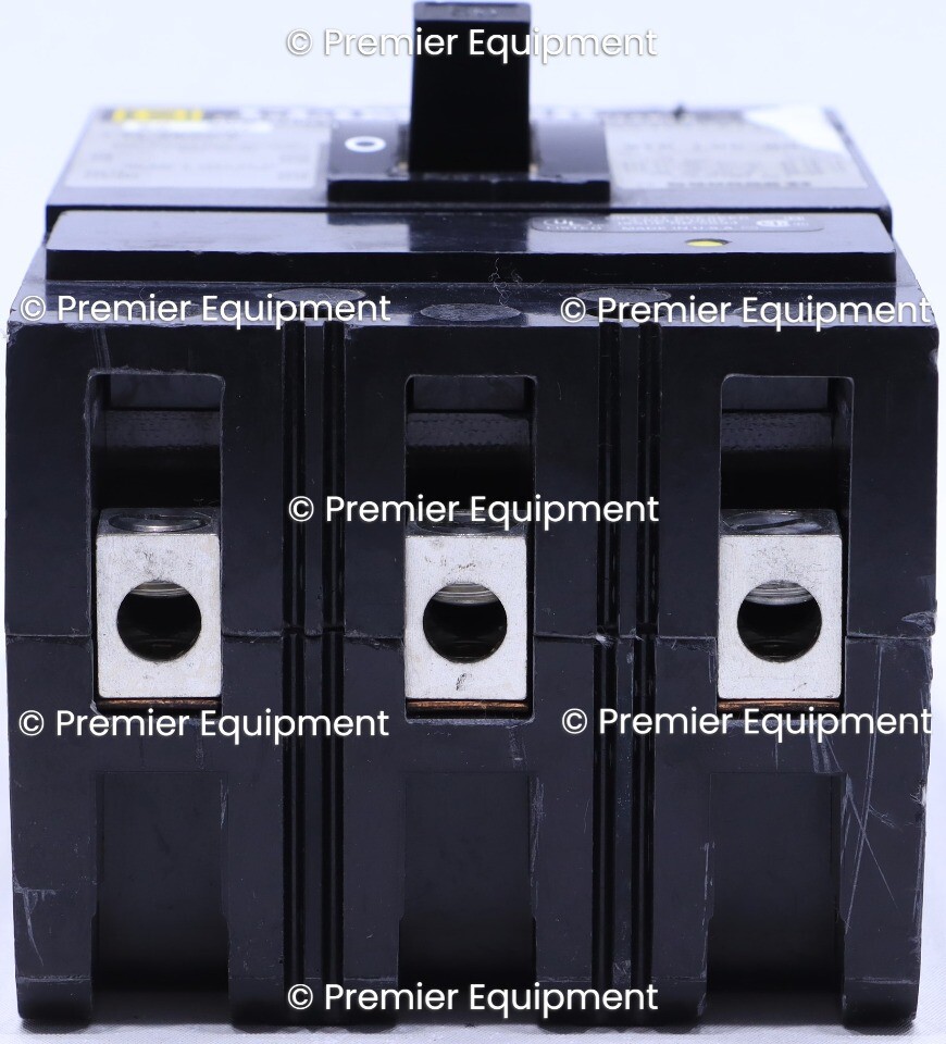 * SQUARE D FIL36060 60A 600V 3 POLE CIRCUIT BREAKER w/ LUGS