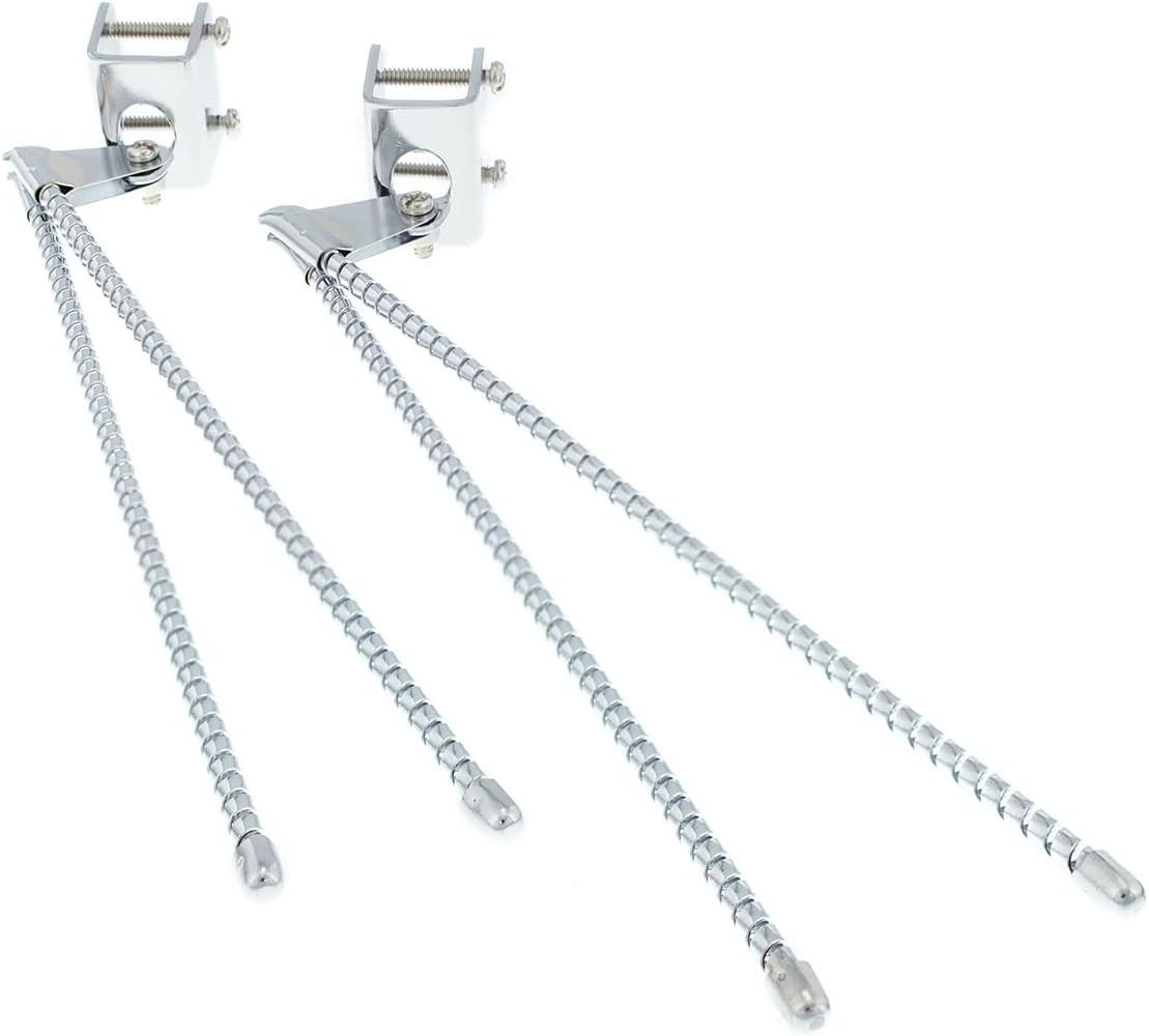 Chrome Curb Feelers, Universal Fit, Helps to Prevent Curb Damage to Your Wheels,