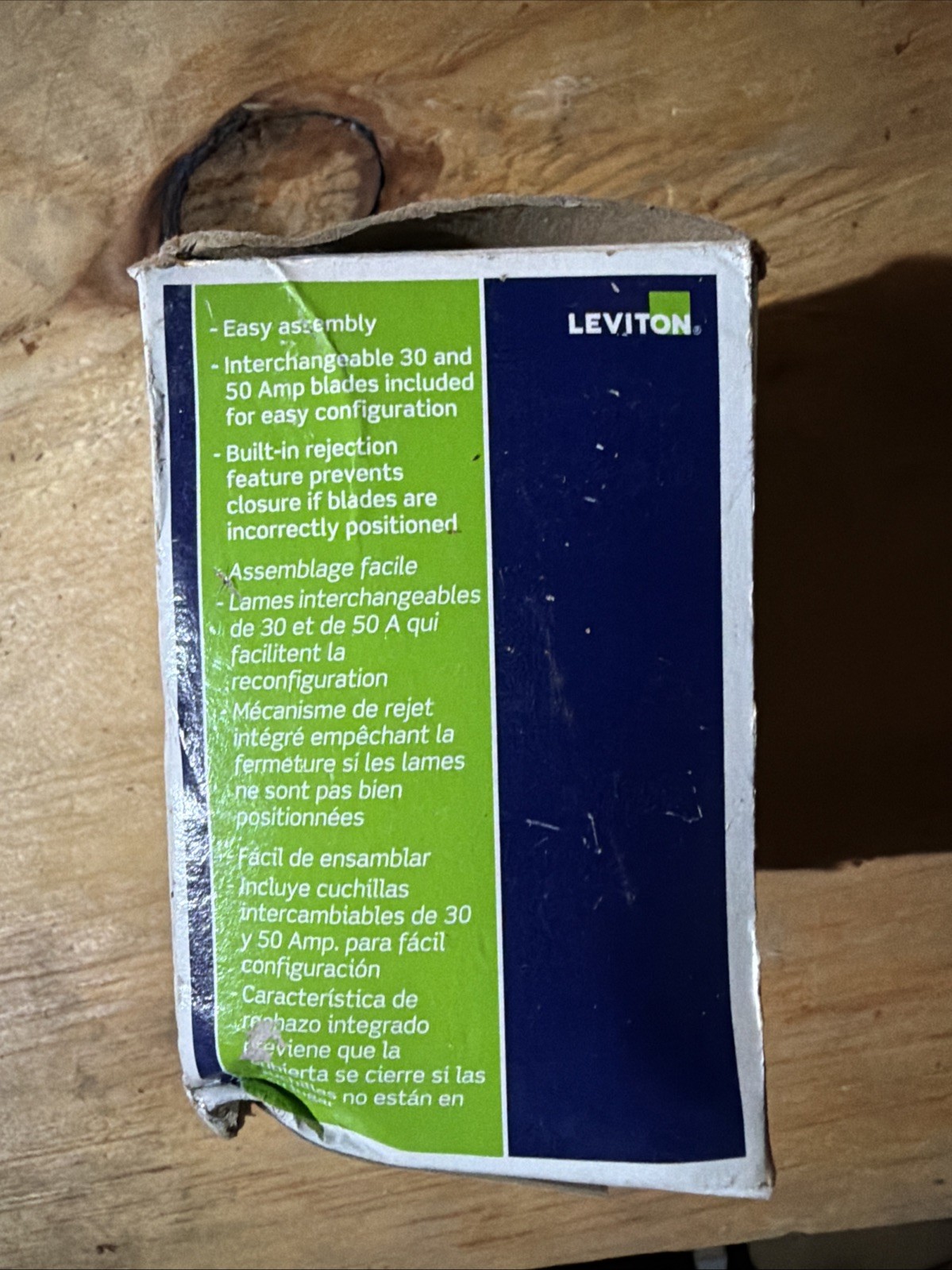Leviton 30a/50a Dual Power Plug