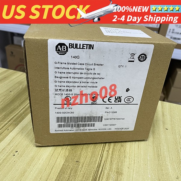140G-G2C3-C50 Allen-Bradley 3-Pole 480V Molded Case Circuit Breaker