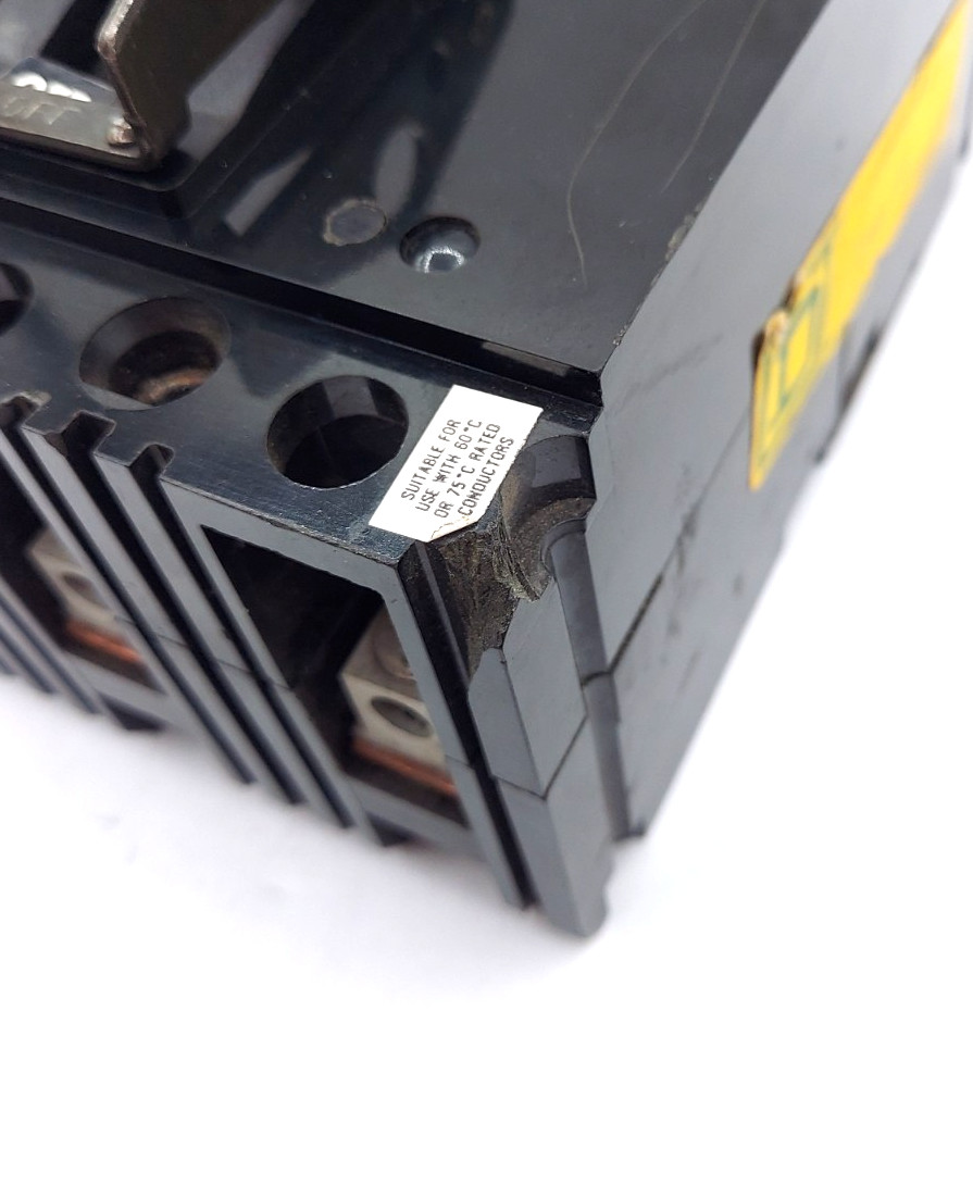 Square D FAL36015 15A 3P 600V Adjustable Instant Trip Breaker w/ Locking Shackle