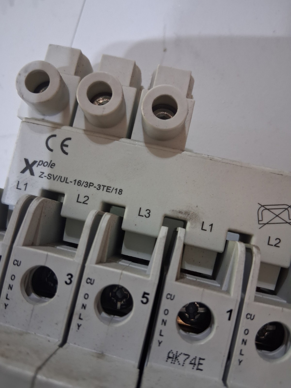 Eaton Moeller 3-Pole Breaker Rack (7 Units) – FAZ-D10/3-RT & D13/3-RT + Busbar