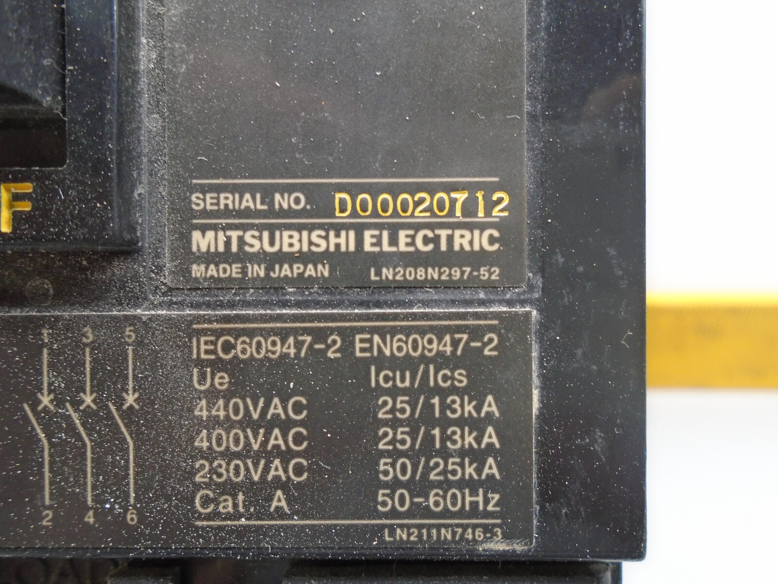 Mitsubishi NF-SF 30 Amp Circuit Breaker NF-SF3030 W34