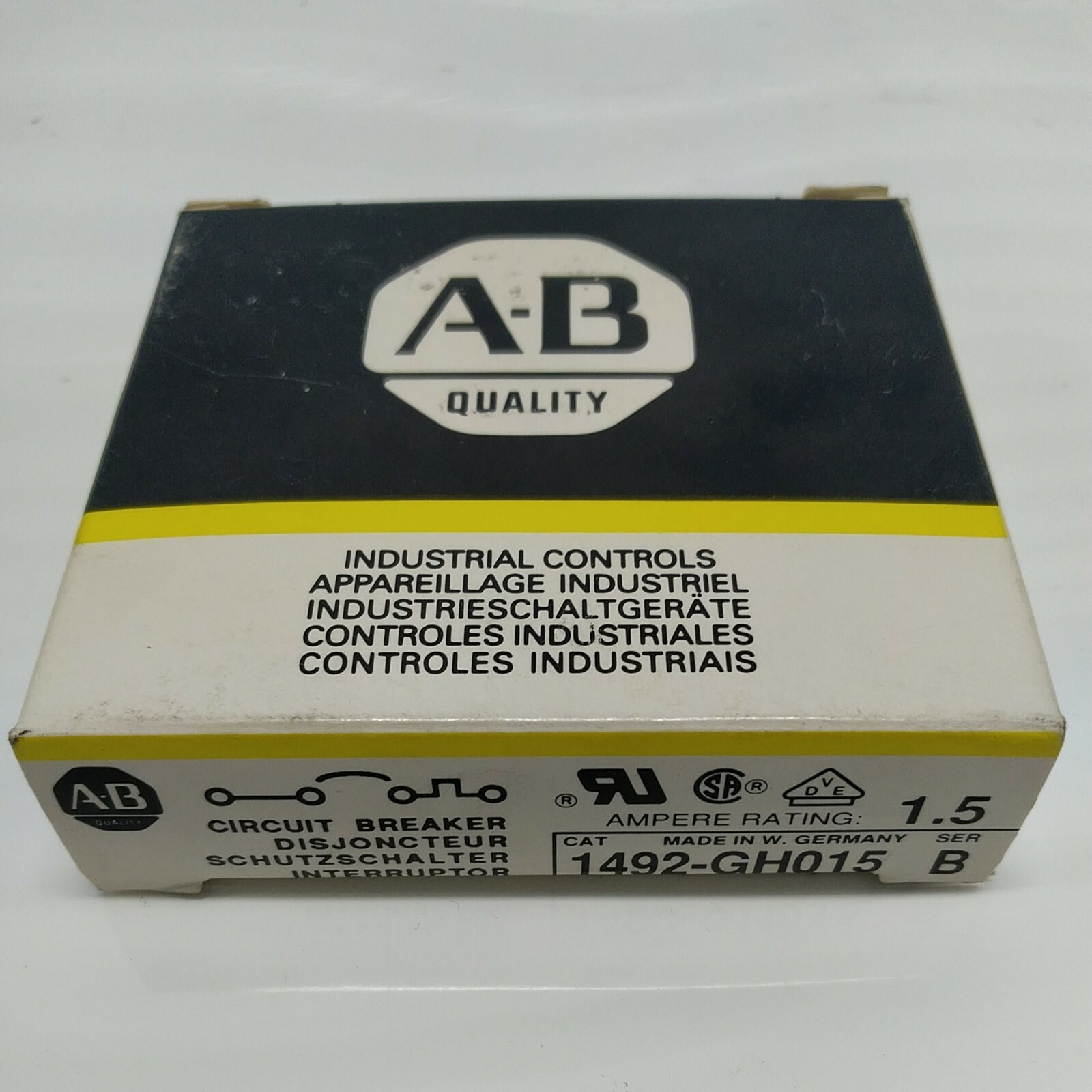 Allen-Bradley 1492-GH015 B New In Box