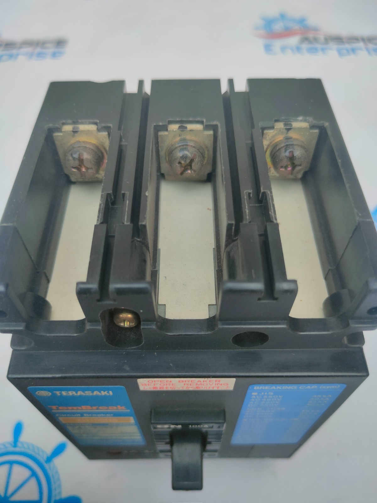 TERASAKI TEMBREAK CIRCUIT BREAKER XH100NS 100A 3 POLE