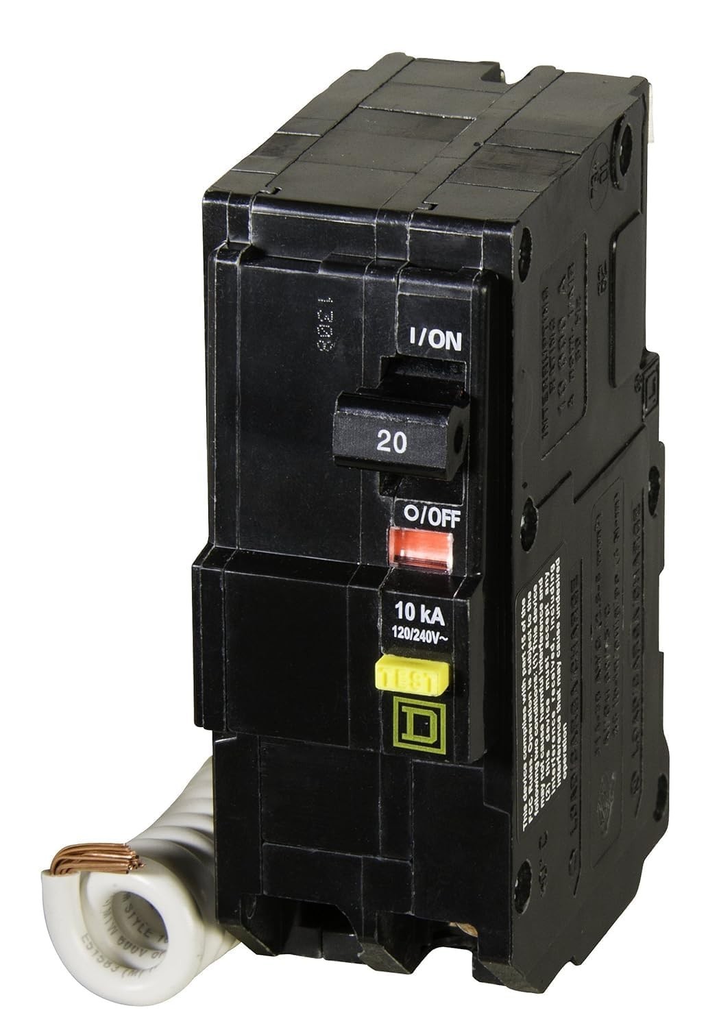 Square D by Square D – QO220GFICP QO Circuit Breaker, 20-Amp, 120/240V, 2-Pol…